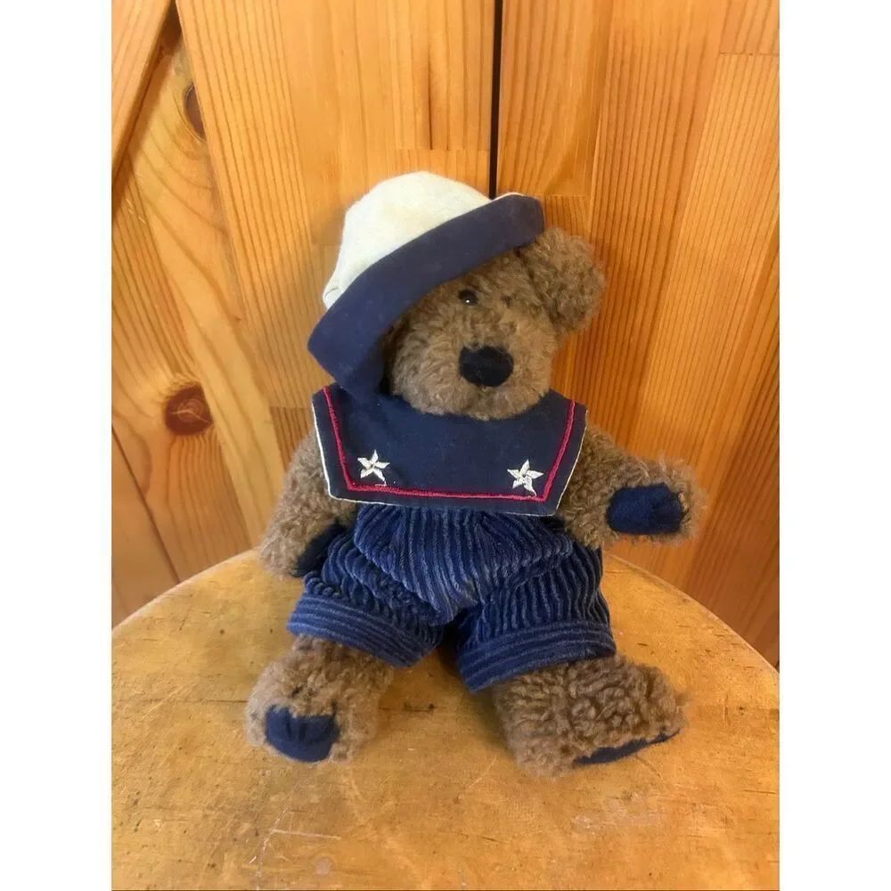 Boyds Bears Worthington Fitzbruin Sailor Plush Jointed Brown Bear (5829)